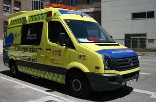 Imagen de archivo de una ambulancia