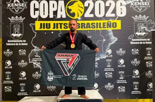 Cristian Fieraru, campeón de España en la categoría de Master 2 cinturón morado