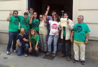 La PAH y STOP Desahucios consiguen paralizar el desahucio de un vecino de la avenida Víctor Gallego
