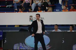 Raúl Pérez, durante un partido en el Ángel Nieto.JPG | Carlos G. Rodríguez