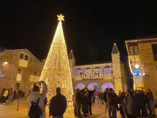 Imagen de la Navidad en Puebla de Sanabria