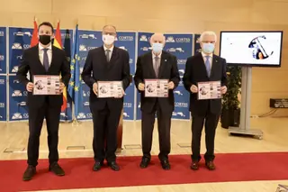 Un instante de la presentación del festival