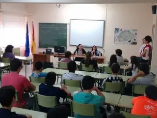 Clase aula alumnos salamanca