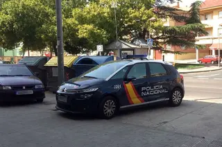 Robo policia obispo nieto