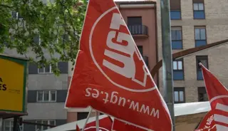 Bandera de UGT