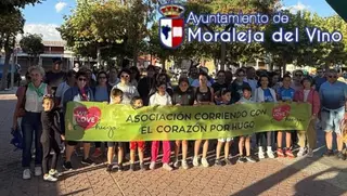 I Paseo Solidario en Moraleja del Vino el pasado año
