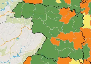 Mapa del coronavirus en Zamora: los contagios aumentan en cuatro zonas de la provincia