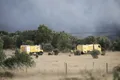 Imagen del operativo de incendios el pasado año