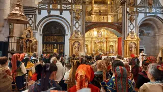 Misa Tradicional Zamorana en la iglesia de San Ildefonso