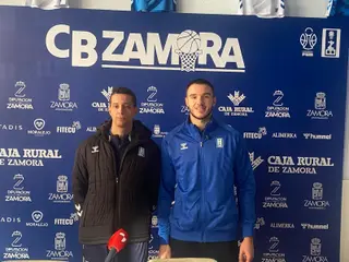 Saulo Hernández y Bine Prepelic, el nuevo fichaje del club