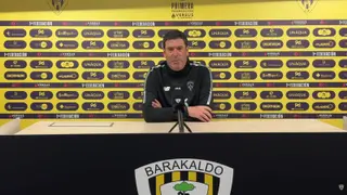 Imanol de la Sota, en rueda de prensa | BARAKALDO