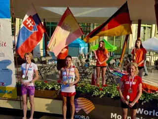 Verónica Sánchez, campeona del Mundo F50 de subida vertical