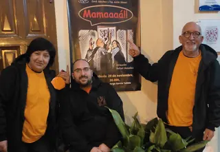 Miembros de Fénix Teatro. Archivo