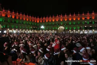 50.000 jóvenes se citan en la Plaza Mayor de Salamanca para la Nochevieja Universitaria