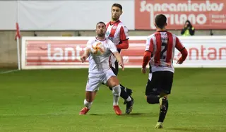 Ander Vitoria en el duelo ante el Zamora