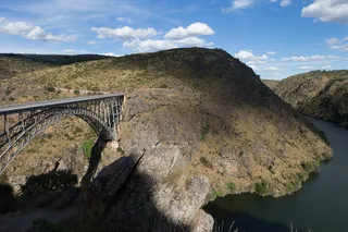 Imagen del Puente Requejo desde la ZA-321