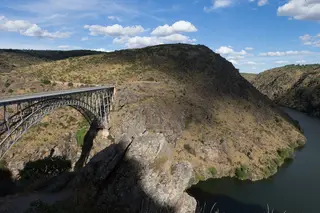 Imagen del Puente Requejo desde la ZA-321