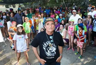 El “niño lobo” visita el Campamento Diocesano