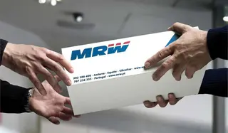 Paquete de la empresa MRW