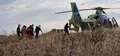 Helicóptero del Sacyl y Guardia Civil