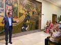 El proyecto 'El arte que nos une' visitó la Subdelegación de Gobierno con Antonio Pedrero
