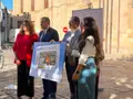 Presentación del cupón de la ONCE que conmemora la Feria Internacional del Queso de Zamora