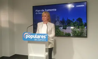 La portavoz del PP de Zamora, Leticia García Sánchez