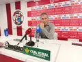 Óscar Cano, postpartido Ponferradina