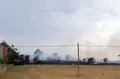 Imagen de un incendio en el barrio de Carrascal.ARCHIVO