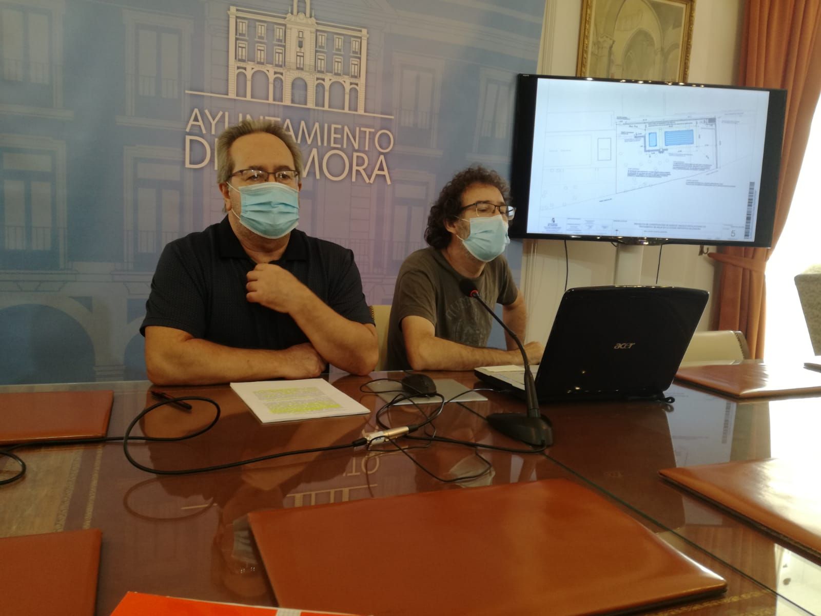 Francisco Guarido y Miguel Ángel Viñas