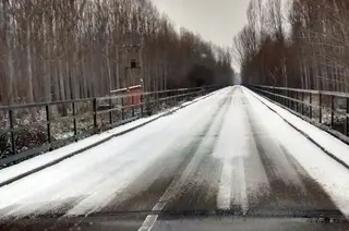 Nieve carretera zamora hielo diputacion