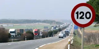 Tráfico en la A 62 ICAL
