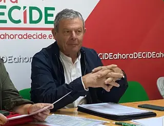 Manuel Fuentes, coordinador de Ahora Decide.ARCHIVO