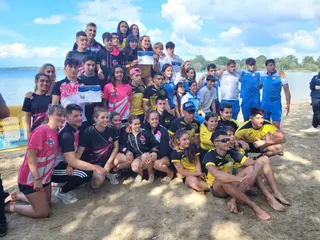 El Dragones Caja Rural se proclama campeón en categoría absoluta, subcampeón en alevín y master en el Campeonato de Castilla y León de verano de Salvamento y Socorrismo