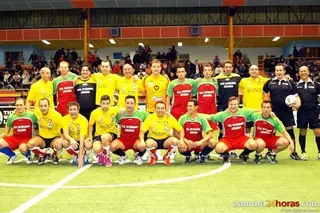 Fútbol indoor a favor de Unicef y de la Asociación de Familiares de enfermos de Alzheimer