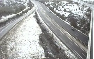 Cámara de la DGT esta mañana en la A 52