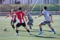 Un instante del duelo entre Zamora B y Noname
