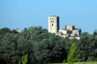 Catedral despejado tiempo zamora