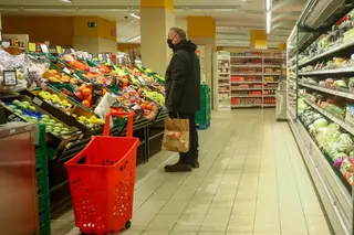 Imagen de archivo de un supermercado. EP