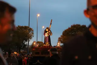 Traslado del Nazareno de San Frontis. Archivo