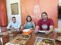 Un instante de la rueda de prensa