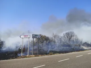 Incendio en Moralina