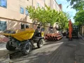 Obras en la calle Alcalá Galiano