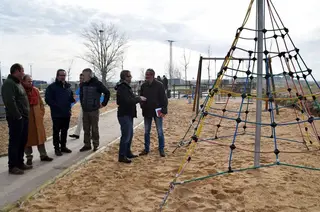 Parque infantil san frontis