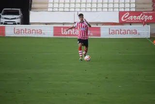 Imagen del encuentro entre Zamora B y Benavente