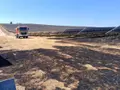 Incendio junto al parque solar de La Hiniesta.