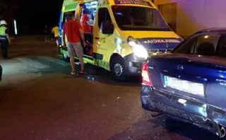 Ambulancia. Foto de archivo