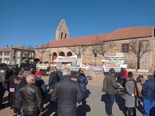 Los vecinos de la comarca de Tábara se manifiestan contra las macrogranjas