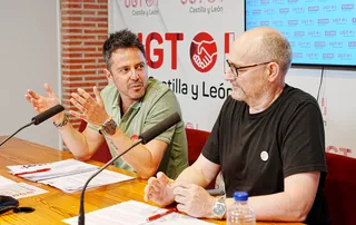 UGT y CCOO ofrecen una rueda de prensa sobre la negociación colectiva en el ámbito educativo Foto: ICAL