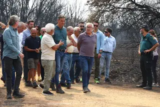 GALERÍA | Así ha sido la visita de Pedro Sánchez a Molezuelas de la Carballeda | Pool Moncloa/Fernando Calvo